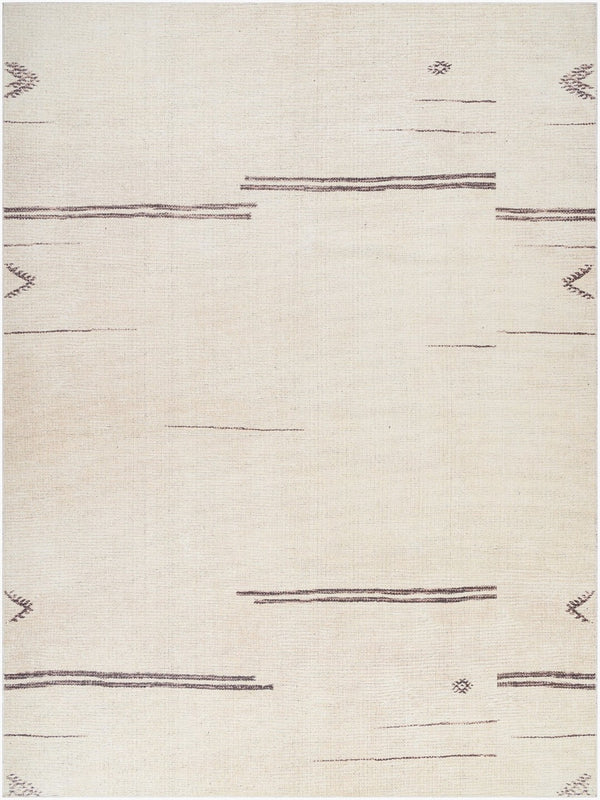 Livabliss Rivi Bohemian Global Geometric Polyester Accent Rug Woven in Turkey for Entryways Cream, Medium G 9'2" x 12' BORC2301-9212