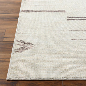 Livabliss Rivi Bohemian Global Geometric Polyester Accent Rug Woven in Turkey for Entryways Cream, Medium G 9'2" x 12' BORC2301-9212