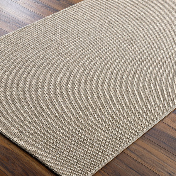 Livabliss Birdie Flatweave Polypropylene Rug Machine Woven in Turkey for Indoor Outdoor Use Light Beige, Li 8'11" x 12' BORD2300-81112