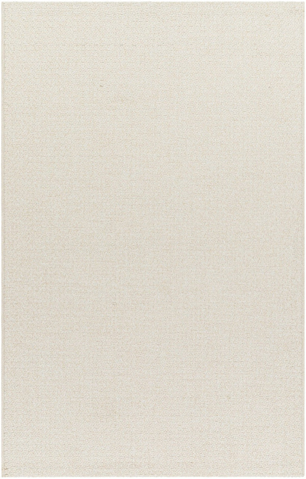 Livabliss Birdie Nature Inspired Flatweave Polypropylene Rug for Entryway Kitchen or Porch Ivory, Denim 5'1" x 7' BORD2303-517