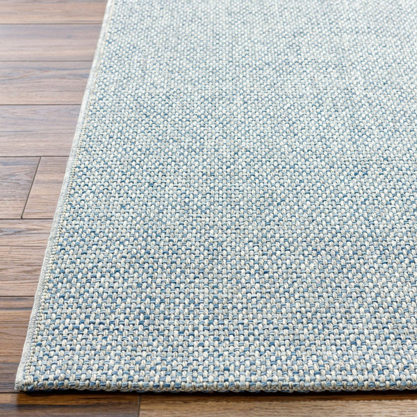 Livabliss Birdie Flatweave Polypropylene Rug Turkish Woven for Patio Entryway or Kitchen Floor Light Gray, Den 1'11" x 2'11" BORD2304-111211