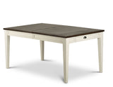 Steve Silver Cayla Table Dark Oak and White CY400TKW