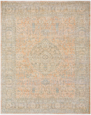 Surya Renaissance Handcrafted 2'11" X 9'10" Traditional Wool Area Rug With Elegant Fringe - Timeless Charm Taupe Wool Bori2301-710910