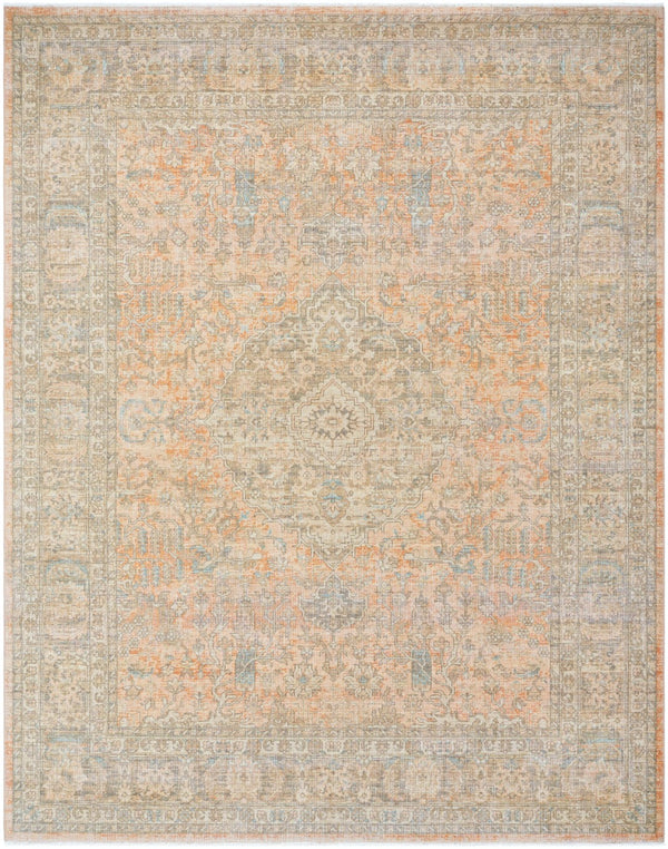 Surya Renaissance Handcrafted 2'11" X 9'10" Traditional Wool Area Rug With Elegant Fringe - Timeless Charm Taupe Wool Bori2301-710910