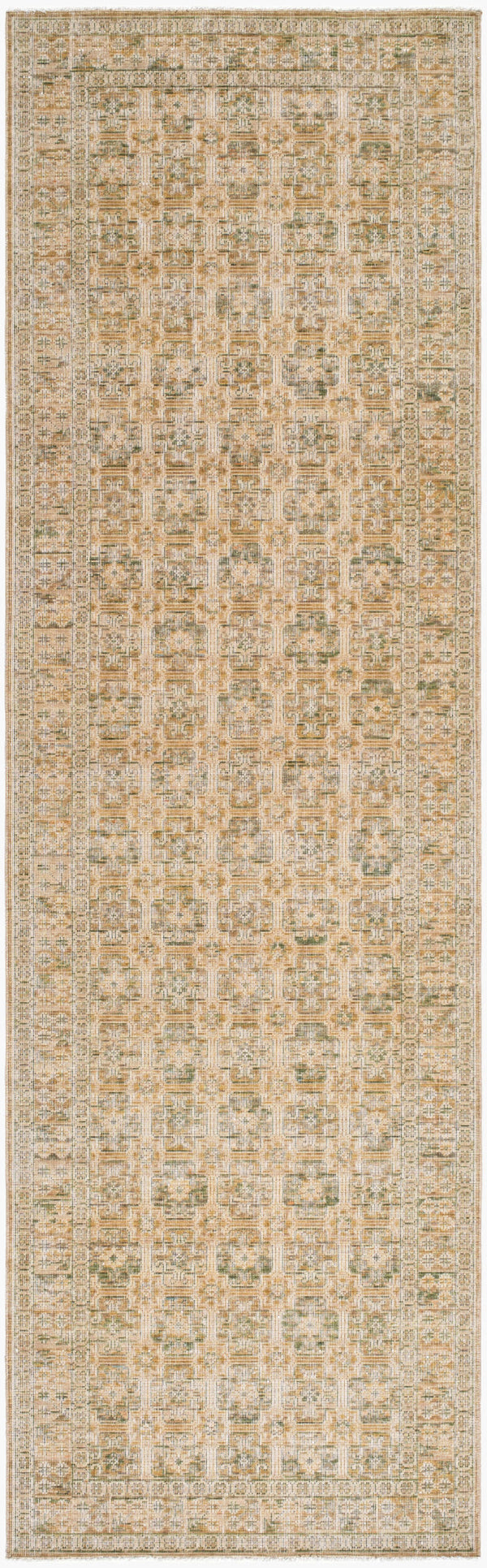 Surya Renaissance Handcrafted 2'11" X 9'10" Traditional Wool Area Rug With Elegant Fringe - Timeless Charm Light Beige Wool Bori2304-211910