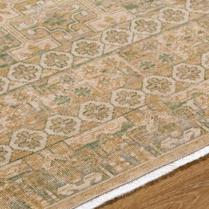 Surya Renaissance Handcrafted 2'11" X 9'10" Traditional Wool Area Rug With Elegant Fringe - Timeless Charm Light Beige Wool Bori2304-910126