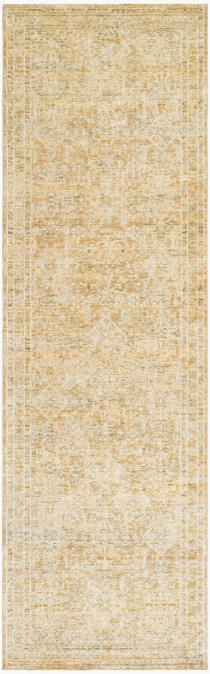 Surya Renaissance Handcrafted 2'11" X 9'10" Traditional Wool Area Rug With Elegant Fringe - Timeless Charm Light Beige Wool Bori2305-211910