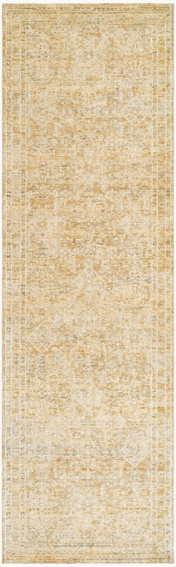 Surya Renaissance Handcrafted 2'11" X 9'10" Traditional Wool Area Rug With Elegant Fringe - Timeless Charm Light Beige Wool Bori2305-211910