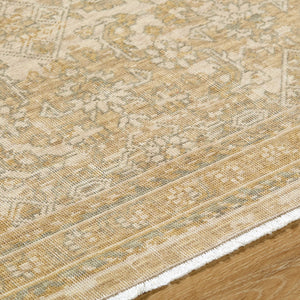 Surya Renaissance Handcrafted 2'11" X 9'10" Traditional Wool Area Rug With Elegant Fringe - Timeless Charm Light Beige Wool Bori2305-710910