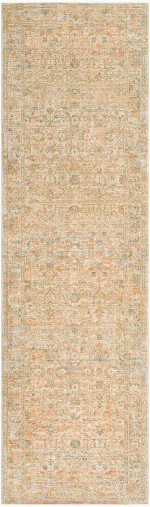 Surya Renaissance Handcrafted 2'11" X 9'10" Traditional Wool Area Rug With Elegant Fringe - Timeless Charm Light Beige Wool Bori2307-211910