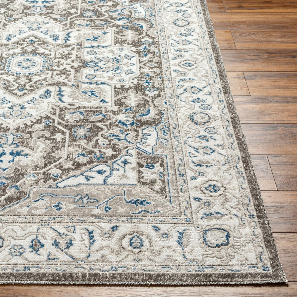 Livabliss Basel Traditional Medallion Runner Rug Polypropylene Low Pile Hallway Accent BOS2312-2673