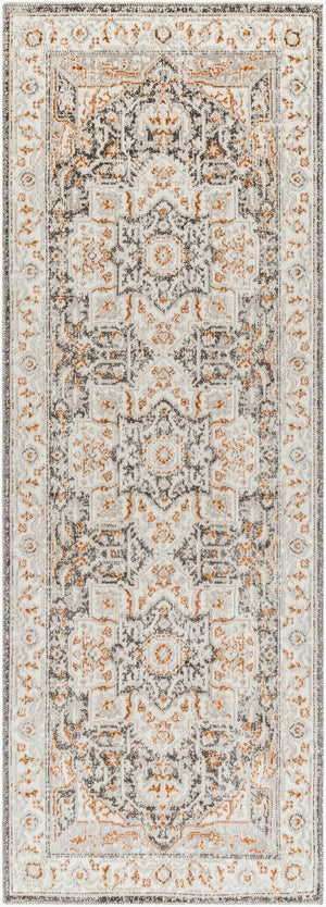 Livabliss Basel Traditional Runner Rug Polypropylene Low Pile for Hallways and Entryways BOS2313-2673