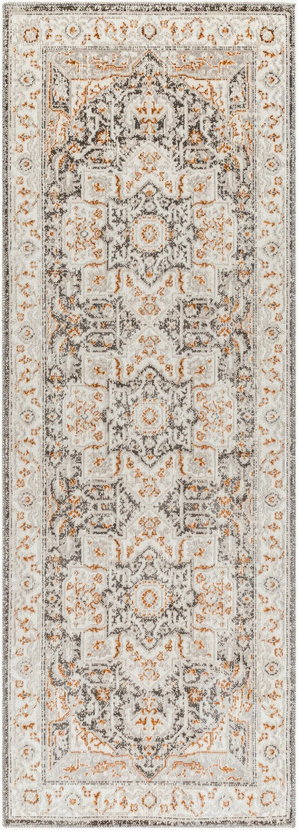 Livabliss Basel Traditional Runner Rug Polypropylene Low Pile for Hallways and Entryways BOS2313-2673