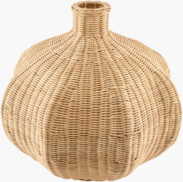 Surya Boscha Handwoven Globe Basket Vase Artisan Woven Floor Accent for Bohemian Decor BOSC001-182020