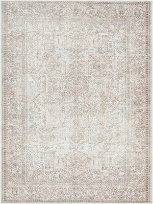 Livabliss Margot Traditional Accent Rug Machine Woven Polyester for Entryway Bedroom Bath Tan, Brown 2'2" x 3'9" BOSC2301-2239
