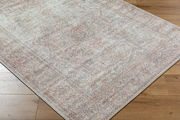 Livabliss Margot Traditional Accent Rug Machine Woven Polyester for Entryway Bedroom Bath Tan, Brown 2'2" x 3'9" BOSC2301-2239