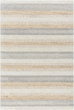 Livabliss Bournemouth Hand Tufted Wool Accent Rug Soft Textured Pile for Entryways and Bedrooms Ivory, Sandston 8' x 10' BOT2300-810