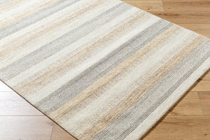 Livabliss Bournemouth Hand Tufted Wool Accent Rug Soft Textured Pile for Entryways and Bedrooms Ivory, Sandston 8' x 10' BOT2300-810