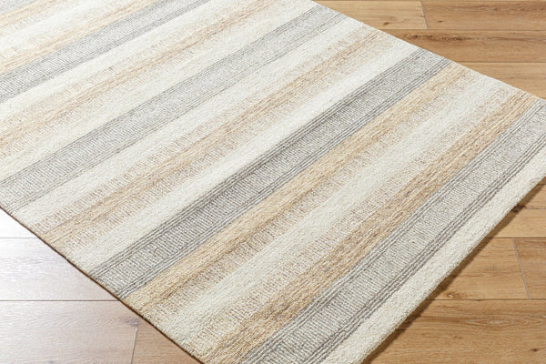 Livabliss Bournemouth Hand Tufted Wool Accent Rug Soft Textured Pile for Entryways and Bedrooms Ivory, Sandston 8' x 10' BOT2300-810