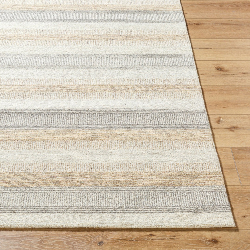 Livabliss Bournemouth Hand Tufted Wool Accent Rug Soft Textured Pile for Entryways and Bedrooms Ivory, Sandston 8' x 10' BOT2300-810