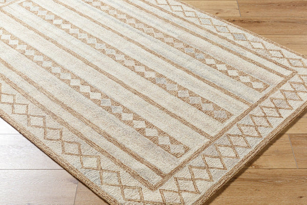 Livabliss Bournemouth Hand Tufted Wool Accent Rug Artisan Crafted for Entryway or Bedroom Layering Beige, Sandston 2' x 3' BOT2305-23