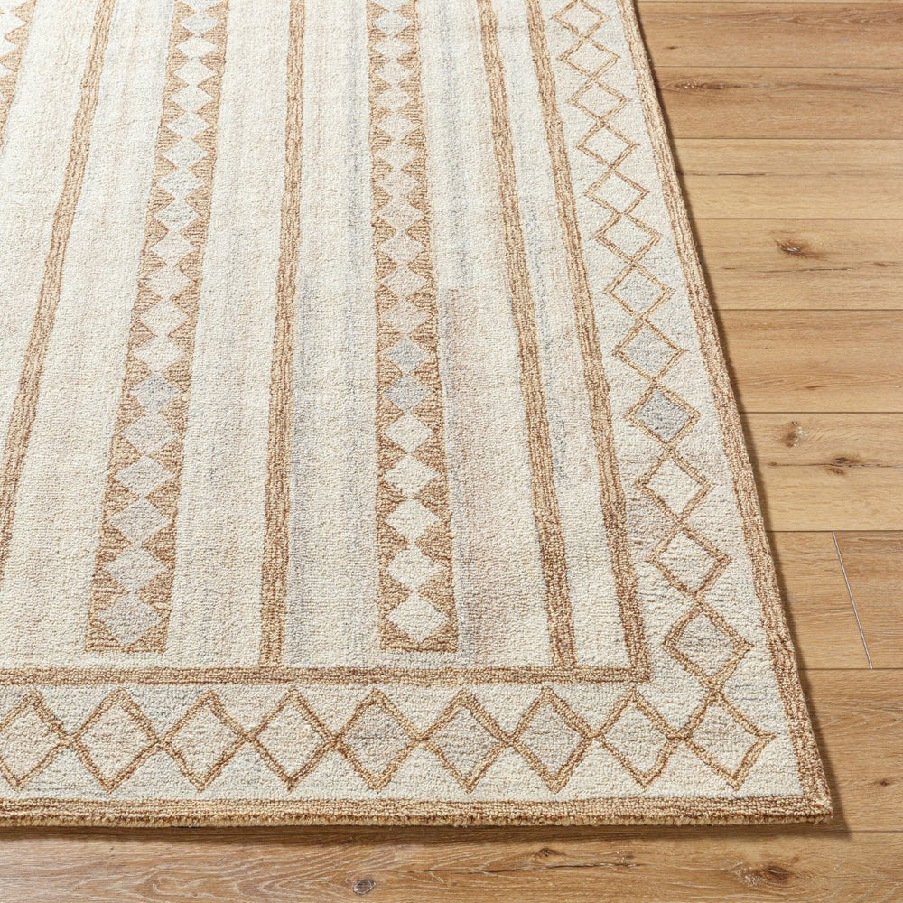 Livabliss Bournemouth Hand Tufted Wool Accent Rug Artisan Crafted for Entryway or Bedroom Layering Beige, Sandston 2' x 3' BOT2305-23
