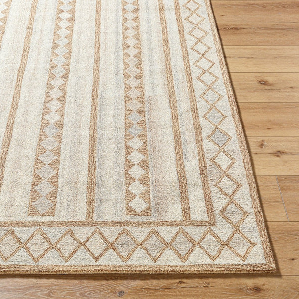 Livabliss Bournemouth Hand Tufted Wool Accent Rug Artisan Crafted for Entryway or Bedroom Layering Beige, Sandston 2' x 3' BOT2305-23