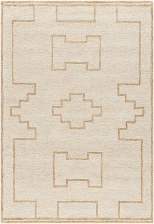 Livabliss Bournemouth Hand Tufted Wool Accent Rug Plush Entryway or Bedside Floor Covering Ivory, Sandston 2' x 3' BOT2307-23