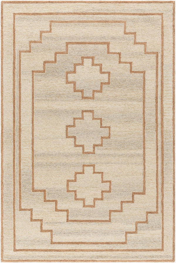 Livabliss Bournemouth Hand Tufted Wool Accent Rug Soft Medium Pile for Entryway or Bedroom Beige, Sandston 5' x 7'6" BOT2308-576