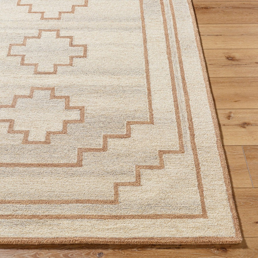 Livabliss Bournemouth Hand Tufted Wool Accent Rug Soft Medium Pile for Entryway or Bedroom Beige, Sandston 5' x 7'6" BOT2308-576