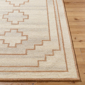 Livabliss Bournemouth Hand Tufted Wool Accent Rug Soft Medium Pile for Entryway or Bedroom Beige, Sandston 5' x 7'6" BOT2308-576