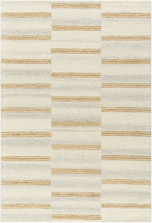 Livabliss Bournemouth Hand Tufted Wool Accent Rug Plush Medium Pile Bohemian Bedside Mat Ivory, Sandston 2' x 3' BOT2310-23