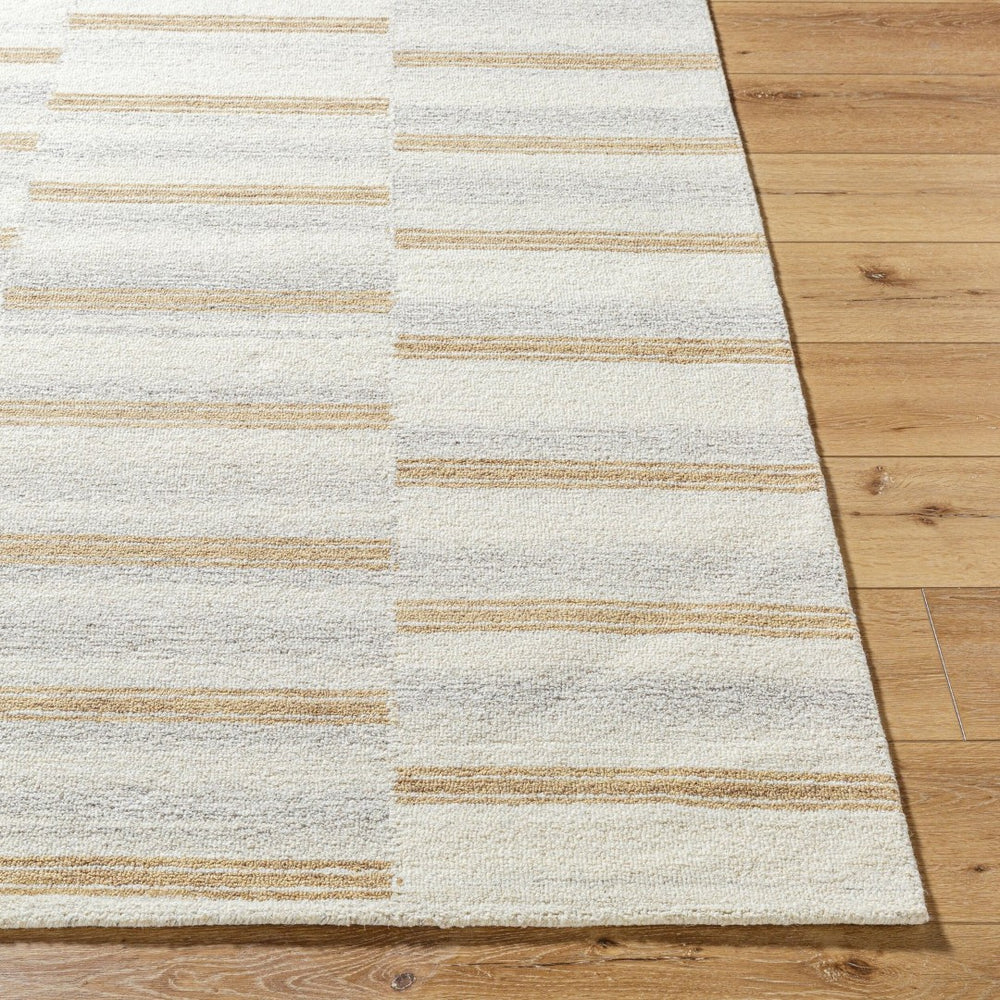 Livabliss Bournemouth Hand Tufted Wool Accent Rug Plush Medium Pile Bohemian Bedside Mat Ivory, Sandston 2' x 3' BOT2310-23