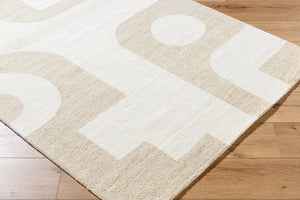Livabliss Bournemouth Hand Tufted Wool Area Rug Artisan Crafted for Entryway or Bedside Accent Ivory, Sandston 2' x 3' BOT2312-23