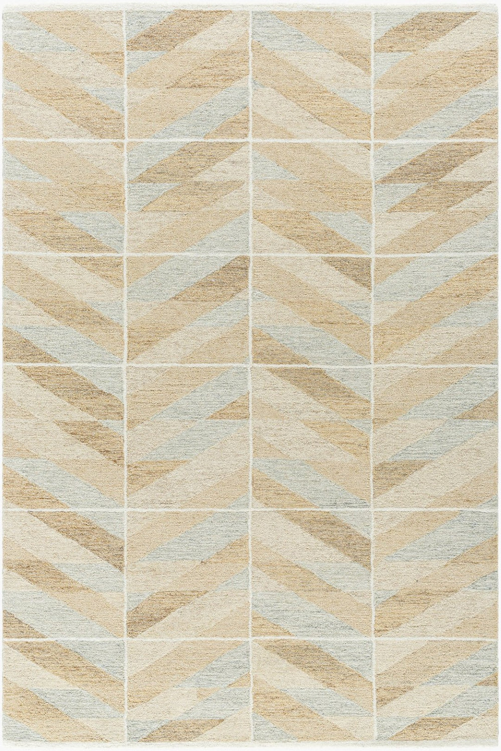 Livabliss Bournemouth Hand Tufted Wool Accent Rug Soft Plush Pile for Entryway or Bedside Beige, Sand 5' x 7'6" BOT2315-576
