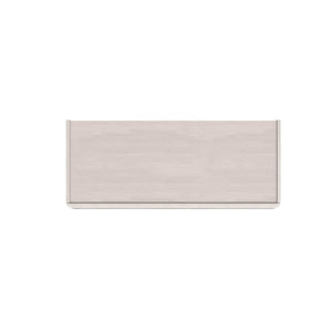 A.R.T. Furniture Alcove Display Cabinet In Belgian Ivory & Slate - Elegant Glass Doors, Adjustable Shelves & Lighting Blue, White Acacia Solids,Maple Veneers,Glass,Linen,Metal 321240-2840