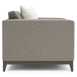 Bernhardt Bernhardt Noel Fabric Chair — Made-To-Order Plush Upholstery, Oversized Track Arms, Tapered Wood Legs, 50% Deposit P7322B