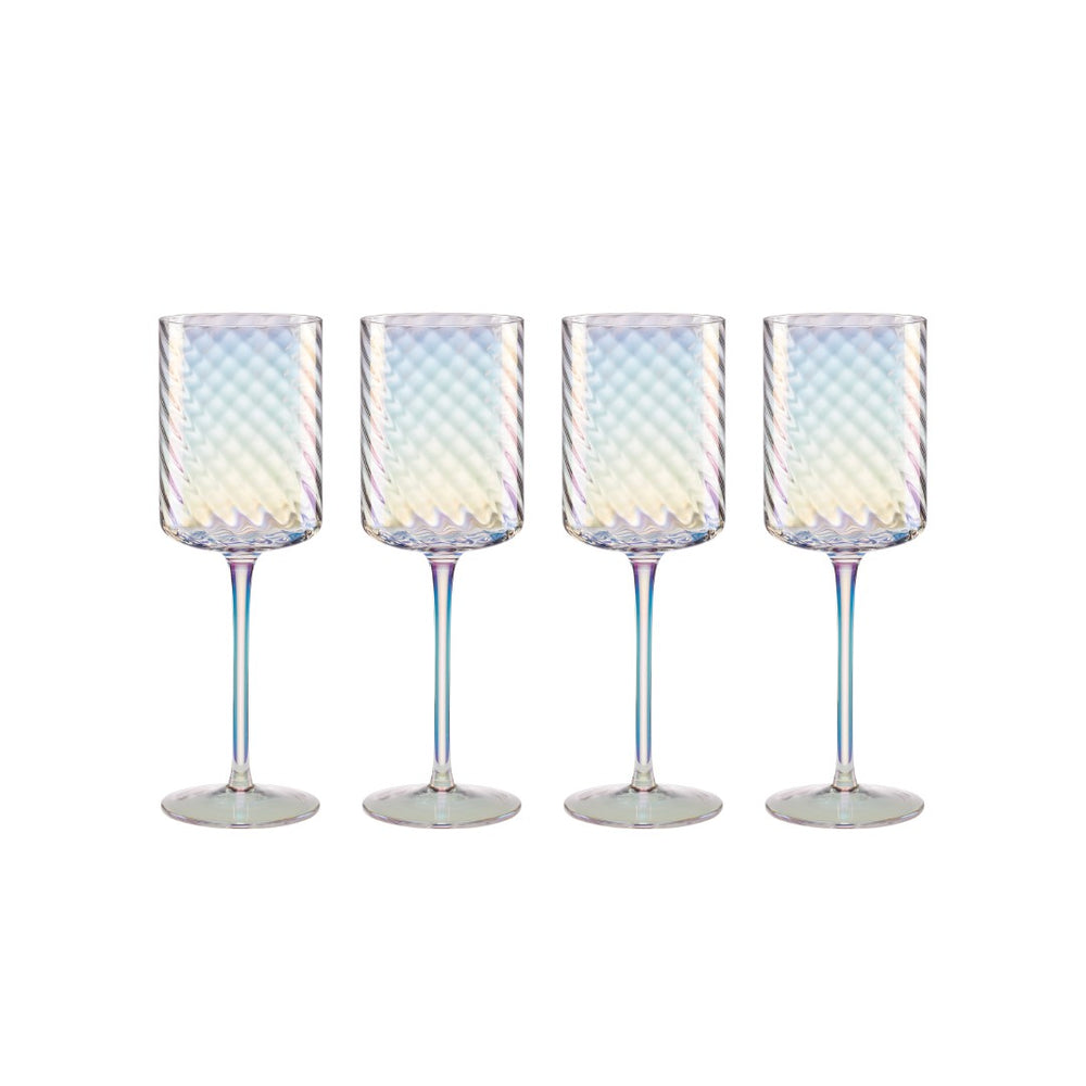 Lenox Tuscany Classics Iridescent Wine Glass, Set of 4 Clear, NO COLOR GLASS,CRYSTAL 897499