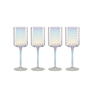 Lenox Tuscany Classics Iridescent Wine Glass, Set of 4 Clear, NO COLOR GLASS,CRYSTAL 897499