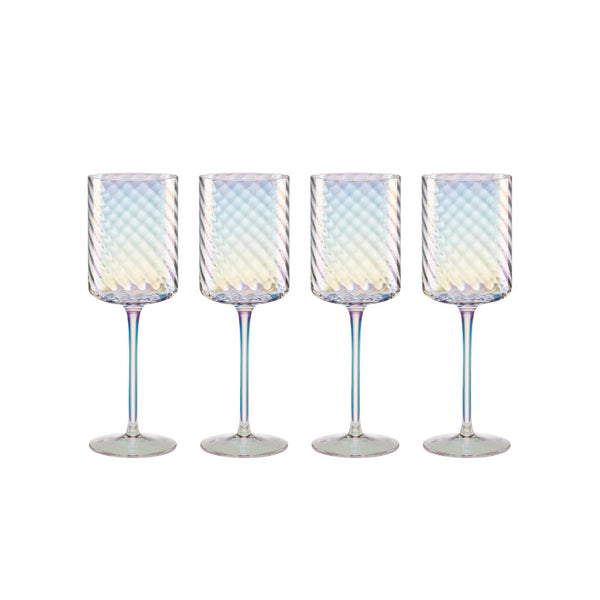 Lenox Tuscany Classics Iridescent Wine Glass, Set of 4 Clear, NO COLOR GLASS,CRYSTAL 897499