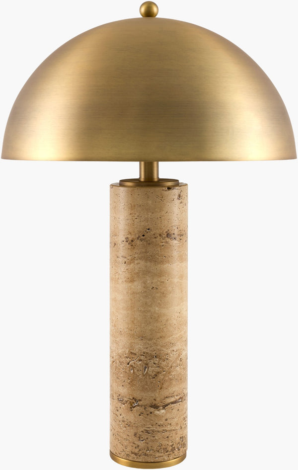 Livabliss Terrosa Metal and Felt Accent Lamp Industrial Rustic Style for Living Room or Bedroom BPTR-001