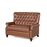 Christopher Knight Home® - Noble House - Trillium Contemporary Faux Leather Tufted Oversized Recliner with Nailhead Trim