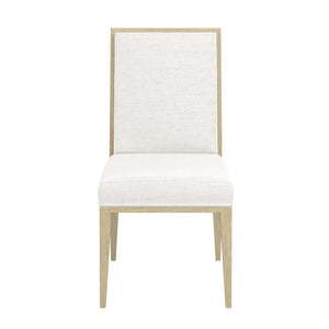A.R.T. Furniture Eave II Dining Side Chair - Elegant Upholstered Comfort with Natural Wood Frame for Versatile Spaces 436206-1825
