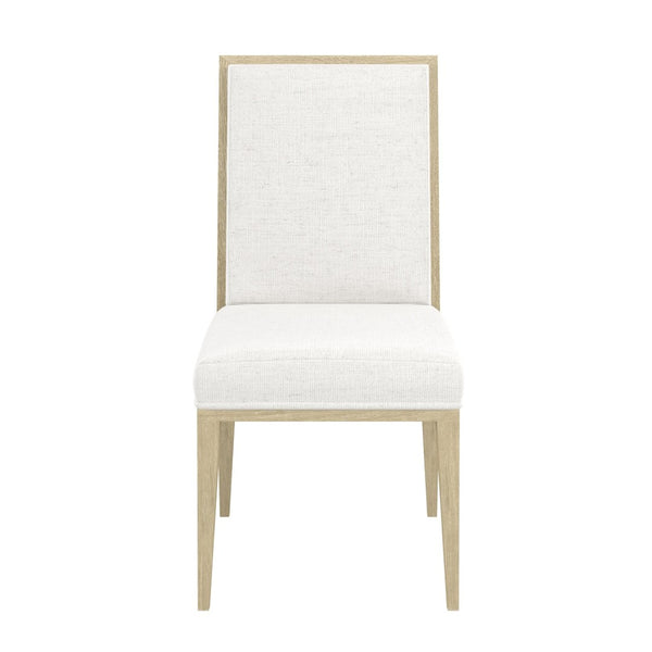 A.R.T. Furniture Eave II Dining Side Chair - Elegant Upholstered Comfort with Natural Wood Frame for Versatile Spaces 436206-1825