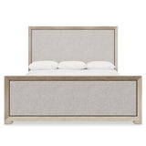 Bernhardt Prado King Panel Bed in Tawny Finish K1890