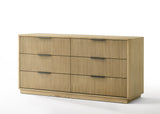 VIG Furniture Nova Domus Santa Monica - Modern Natural Oak Bedroom Set VGMABR-144-SET