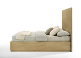 VIG Furniture Nova Domus Santa Monica - Modern Natural Oak Bed VGMABR-144-BED