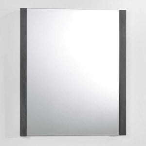 VIG Furniture Jagger Modern Grey Mirror 34X40" — Wide Grey-Wash Framed Rectangular Mirror For Dresser, Bedroom Entryway VGMABR-55-GRY-MIR