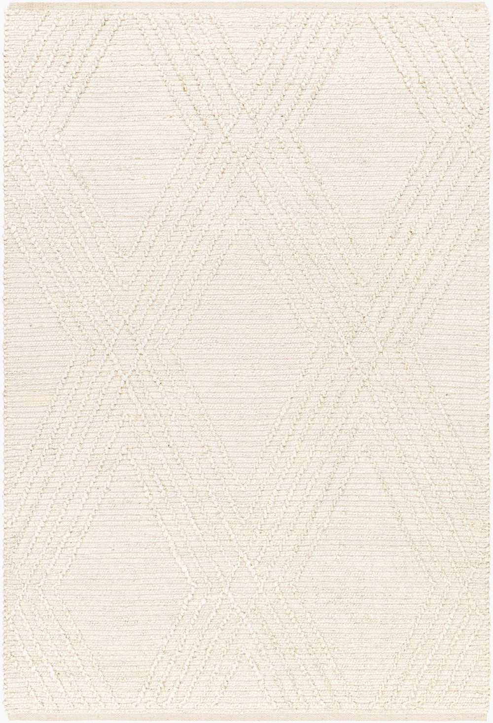 Livabliss Bryant Handwoven Jute Area Rug Natural Fiber Cottage Style Accent for Entryways Tan 2' x 3' BRA2308-23