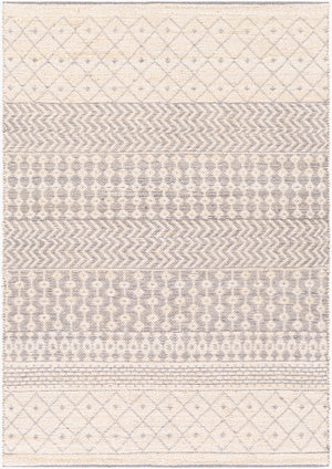 Surya Bryant Handmade Jute Area Rug 2' X 3' – Durable, Unique Global Style For Your Home Décor! Light Beige Jute,Cotton Bra2401-23